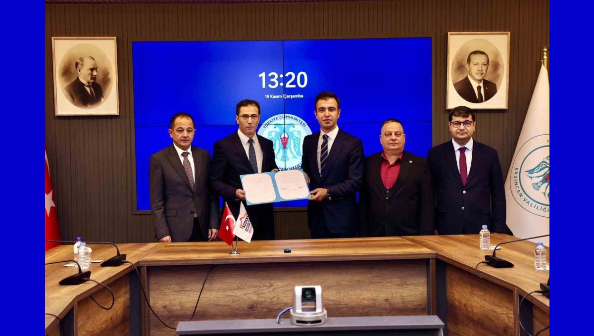 Erzincan Tarıma Dayalı İhtisas Besi OSB için Altyapı ve Fizibilite Projesi Protokolü imzalandı