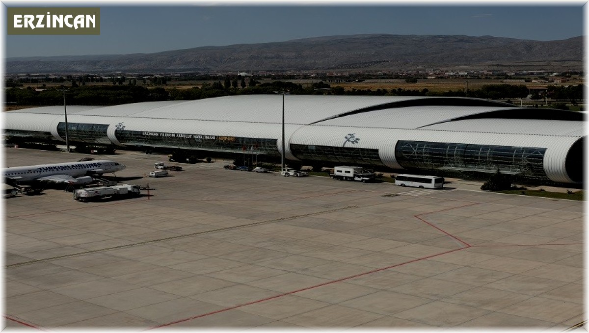 Erzincan Yıldırım Akbulut Havalimanı'ndan ekim ayında 30 bin 800 yolcu faydalandı