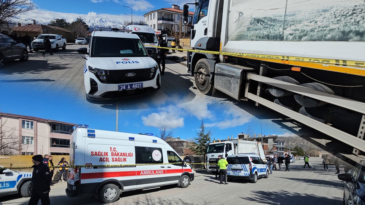 Erzincan’da belediyeye ait çöp kamyonunun çarptığı 81 yaşındaki Sultan Asan hayatını kaybetti