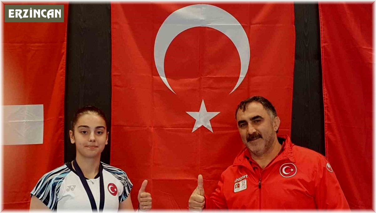 Erzincanlı badmintoncu Korkut, Avusturya'da 3'ncü oldu