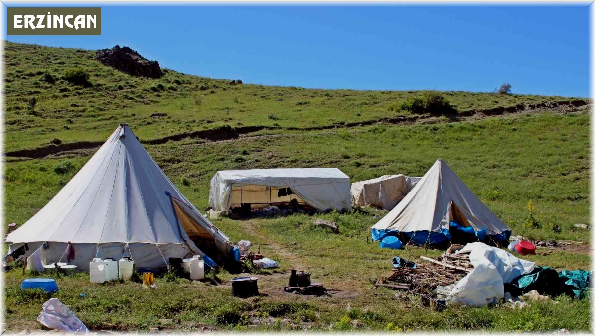 Erzincanlı göçerlerin yayla hayatı