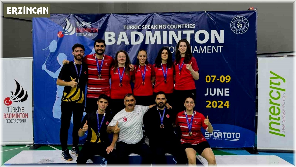 Erzincanlı milli sporcular 3 altın, 2 gümüş ve 1 bronz madalya kazandı