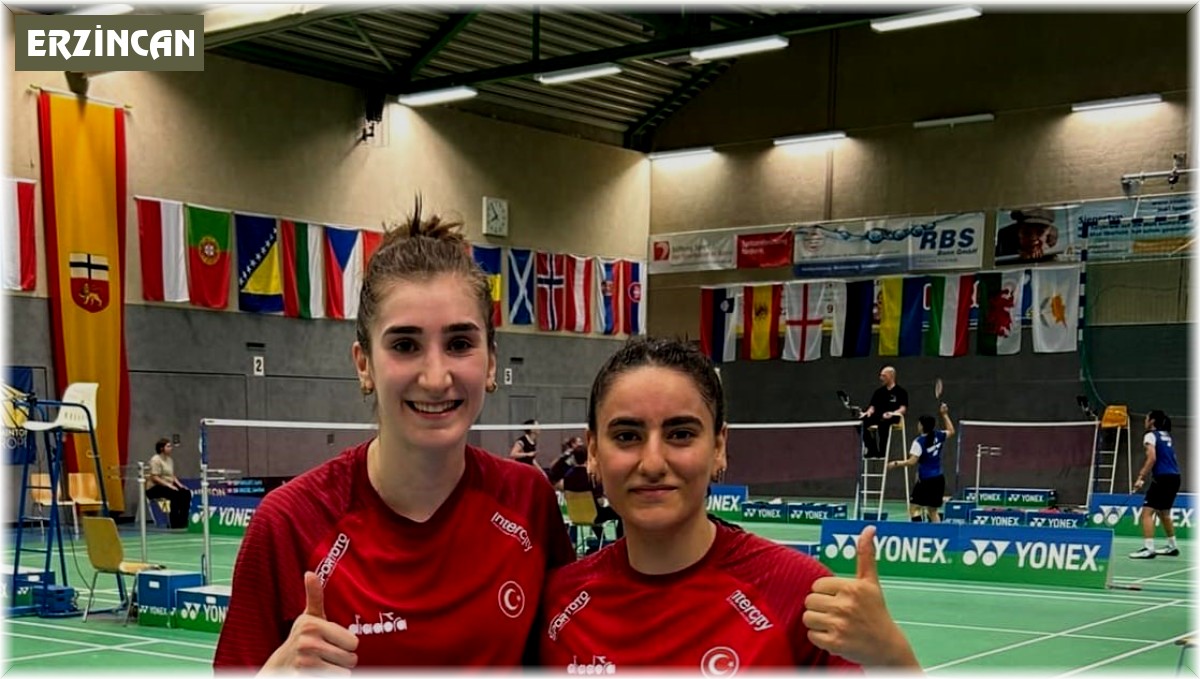 Erzincanlı milli sporculardan bir altın bir gümüş madalya