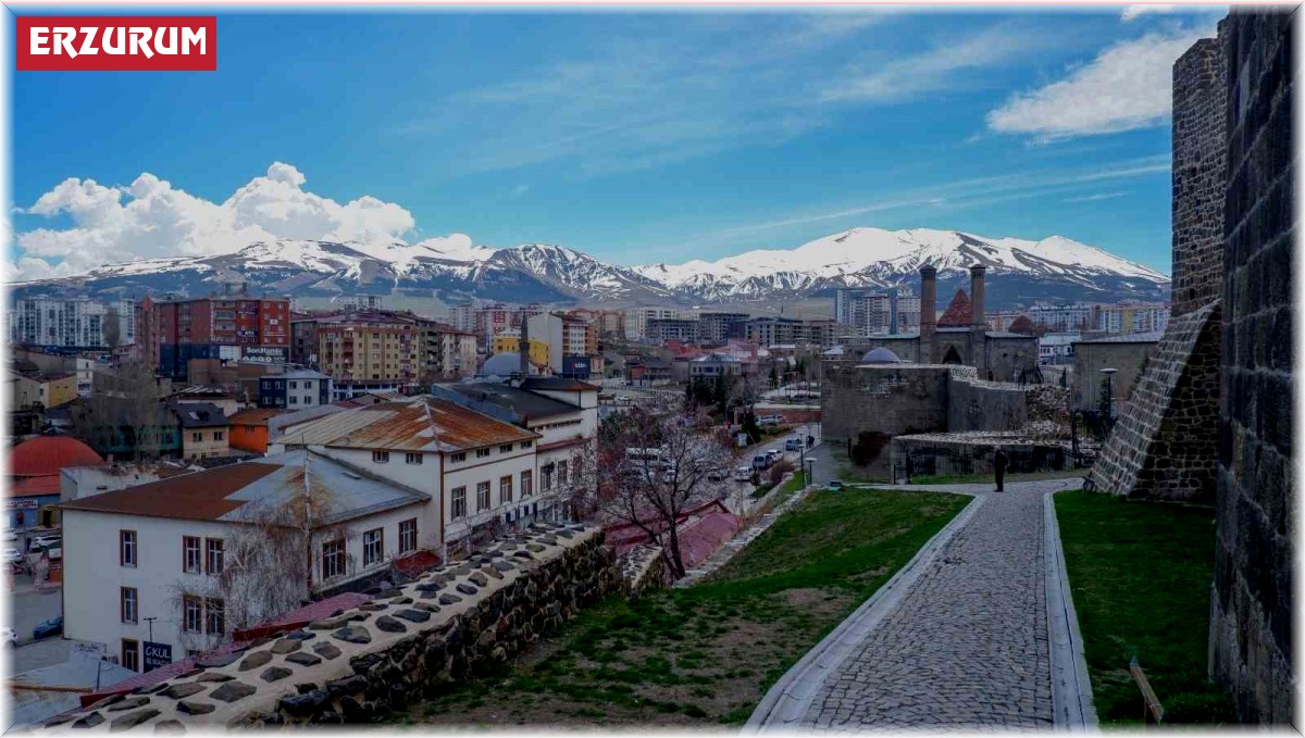 Erzurum 1890 rakımla Türkiye'nin yüksek şehri