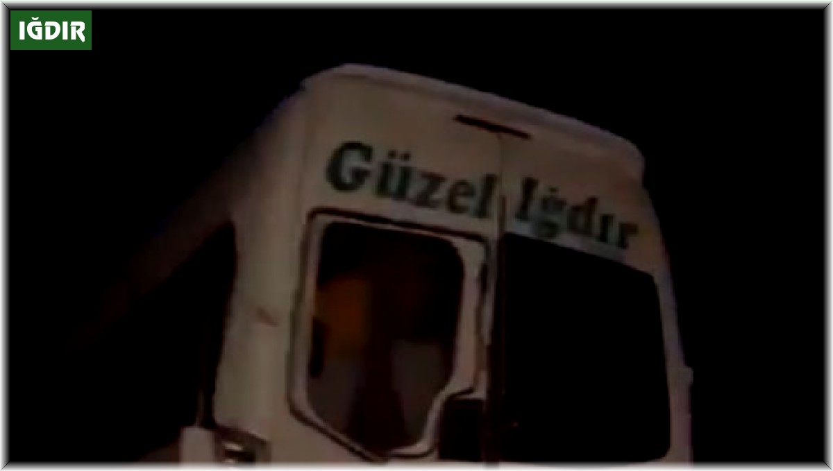 Erzurum'a hasta taşıyan araç şarampole yuvarlandı