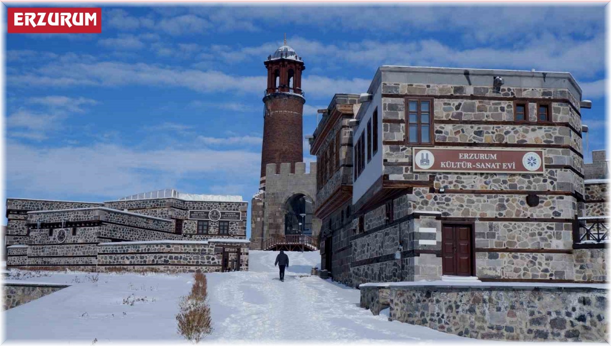 Erzurum'a kar yağışı geri dönüyor