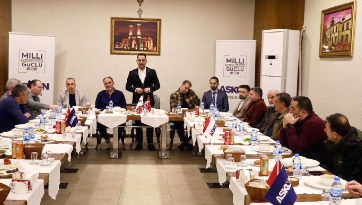 Erzurum ASKON üyeleri iftar programında buluştu