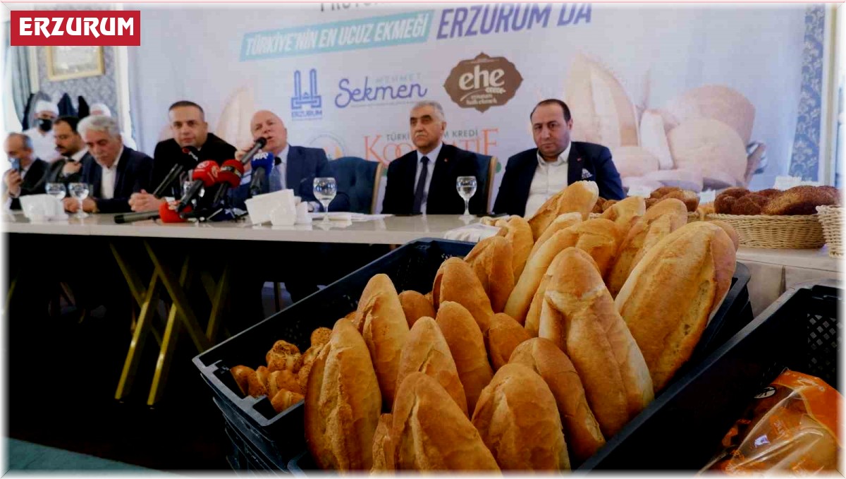 Erzurum Büyükşehir Belediyesi'nden halk ekmek atağı