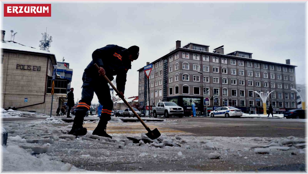 Erzurum buz kesti