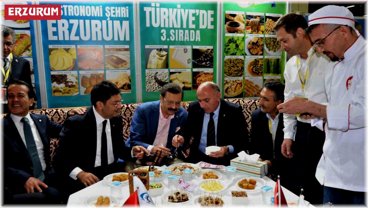 Erzurum, coğrafi tescilli ürünleriyle Yörex'in gözdesi oldu