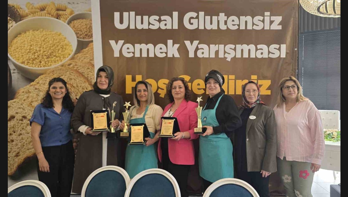 Erzurum Çölyak Derneği'ne Glutensiz yemek yarışmasında üçüncülük ödülü