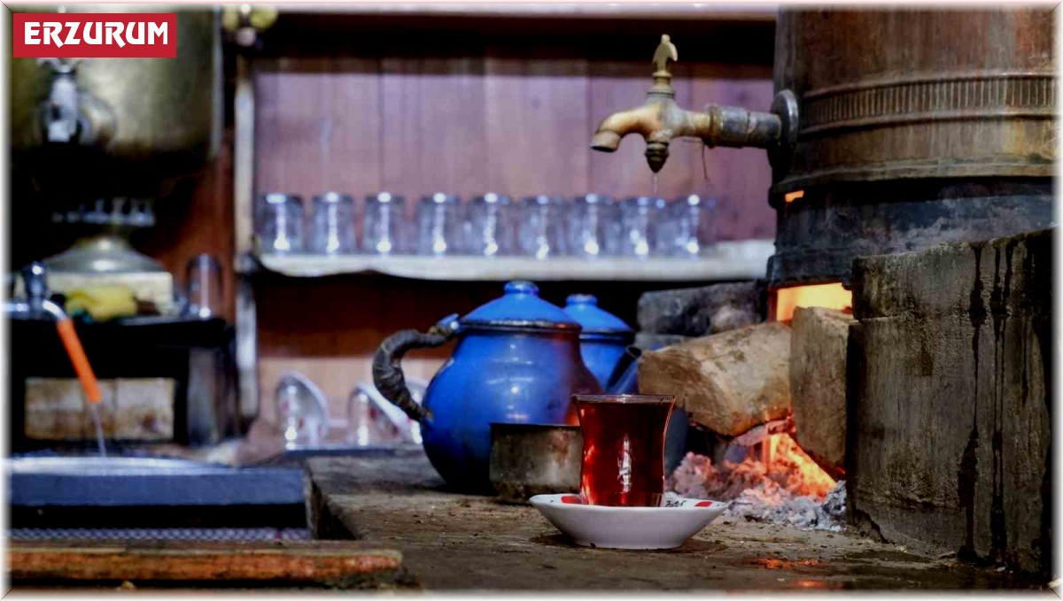 Erzurum'da 120 yıllık bir çay geleneği