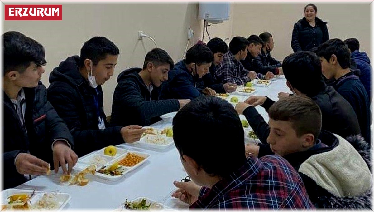 Erzurum'da 13 bin öğrenciye ücretsiz yemek