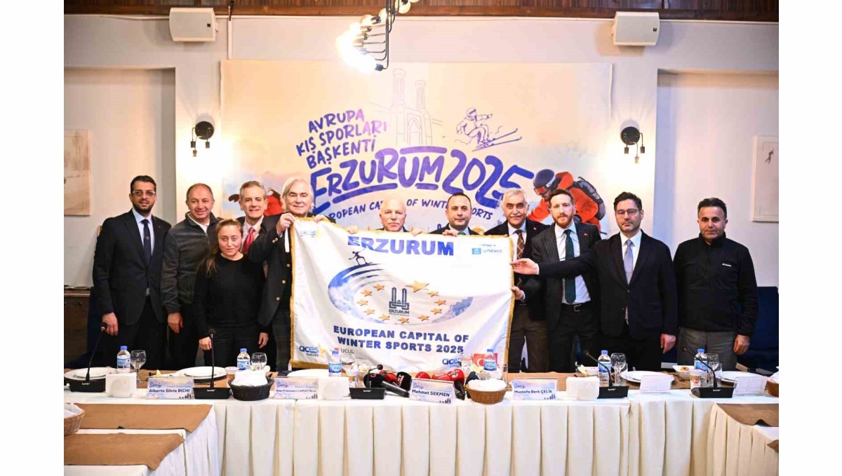 Erzurum'da '2025 Avrupa Kış Sporları Başkenti' coşkusu