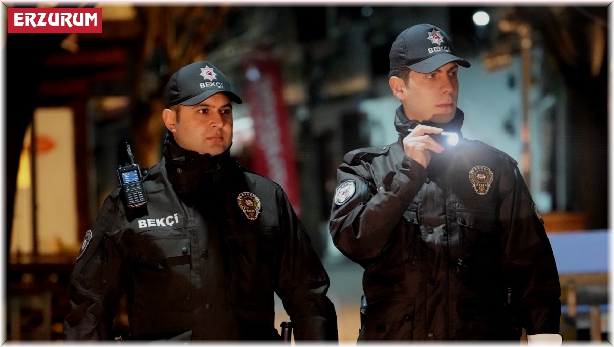 Erzurum'da 3 ayda 338 bin 458 kişi sorgulandı