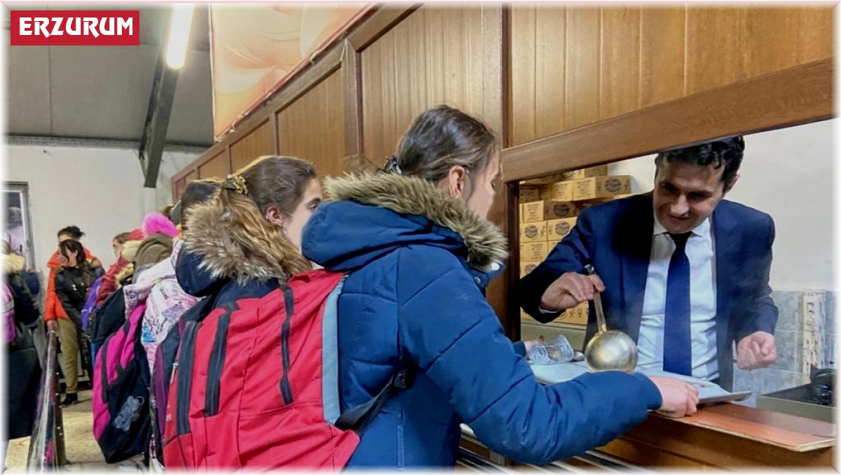 Erzurum'da 44 bin öğrenciye ücretsiz yemek veriliyor