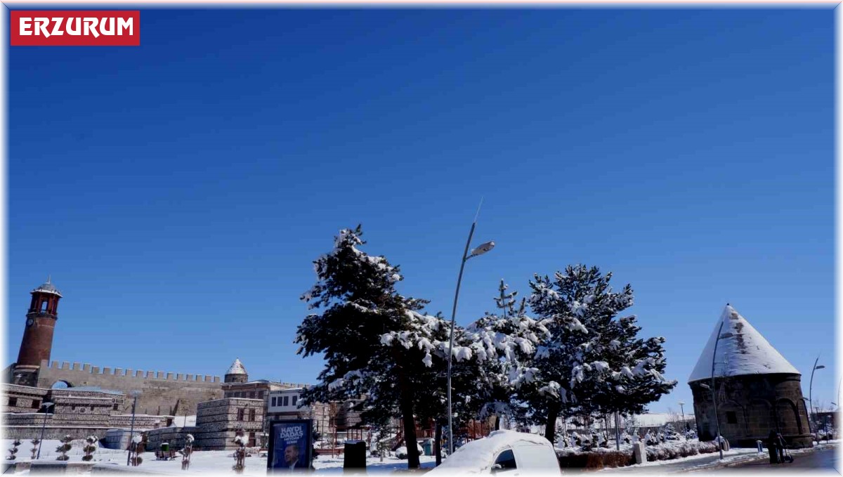 Erzurum'da 45 köy yolu kapalı