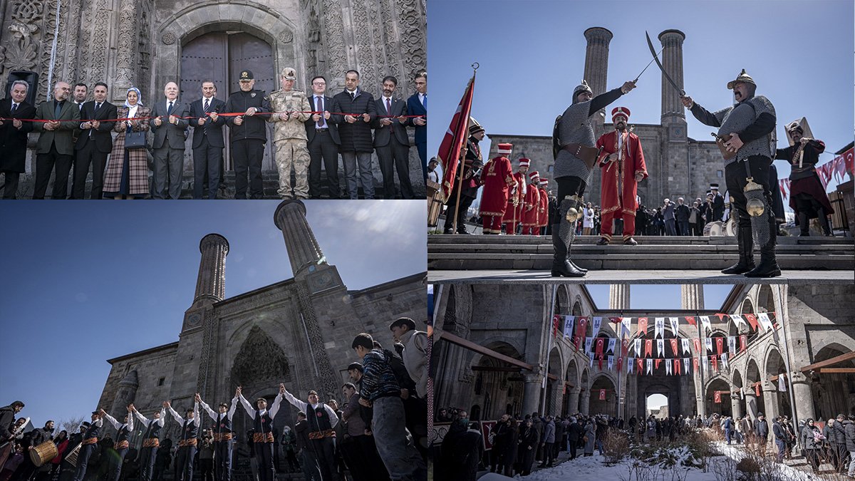 Erzurum'da 50. Turizm Haftası etkinlikleri Çifte Minareli Medrese'de başladı