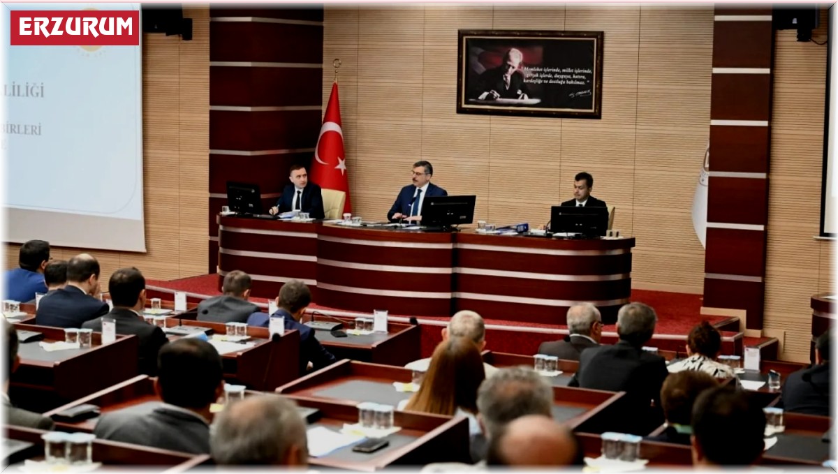 Erzurum'da 642 kamu yatırımında %37,27 nakdi gerçekleşme