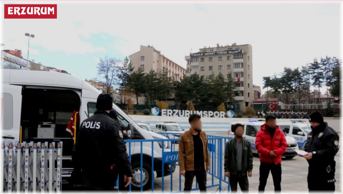 Erzurum'da 8 bin 357 kişi sınır dışı edildi