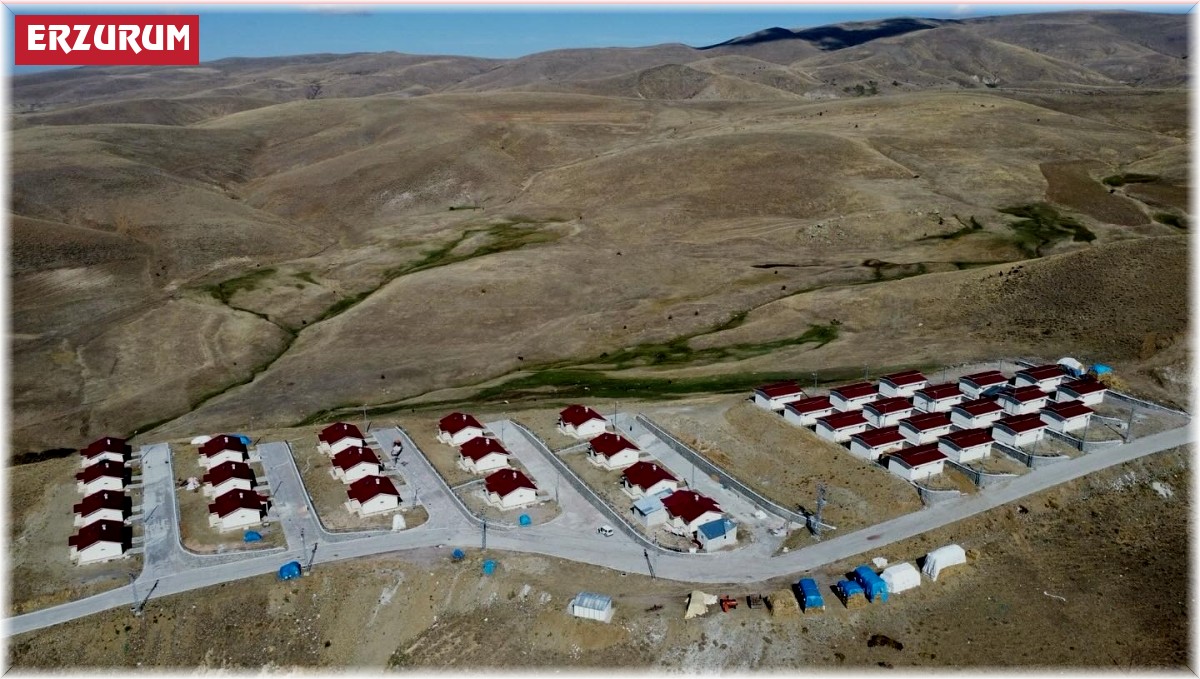 Erzurum'da AFAD'dan Dev Yatırım: 550 Konut ve 80 Ahır Projesi Yolda