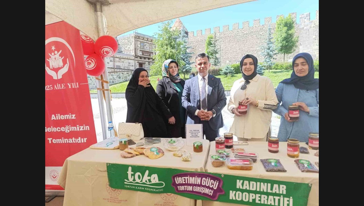 Erzurum'da Aile Yılı vurgusu: "Kadınlar Üretiyor, Kooperatifler Güçleniyor"