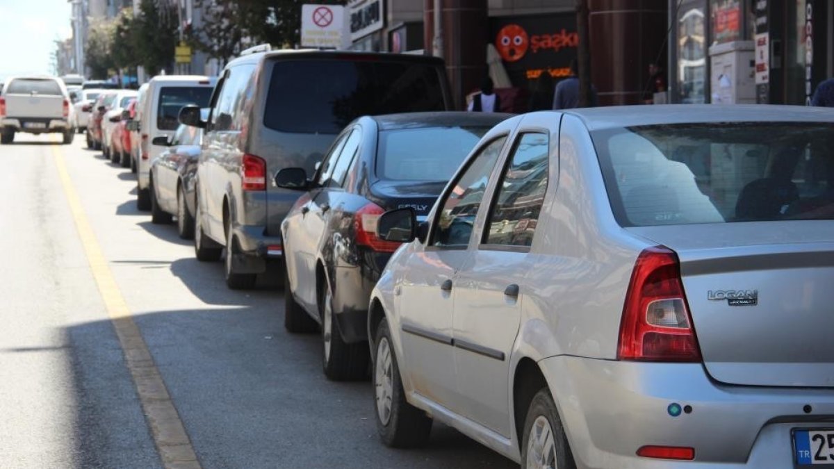 Erzurum'da araç sayısı 122 bin 326'ya ulaştı