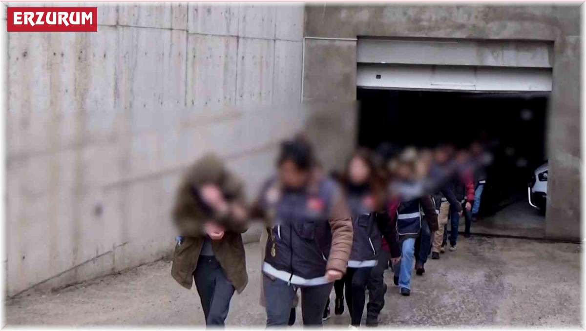 Erzurum'da 'Arka Sokaklar' operasyonu