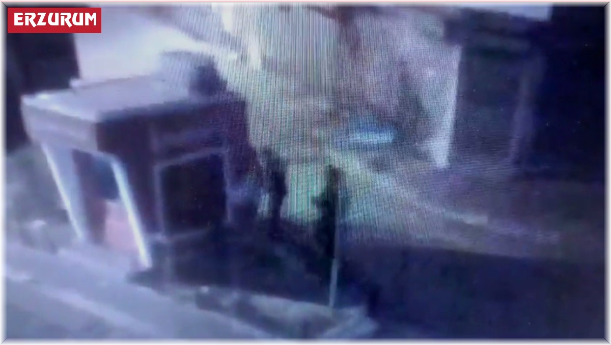 Erzurum'da baltalı ATM hırsızı yakayı ele verdi