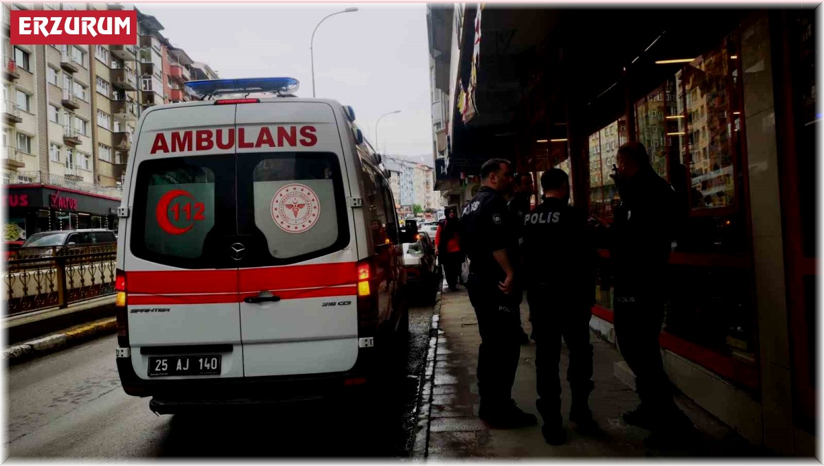 Erzurum'da bıçaklı kavga: 1 yaralı