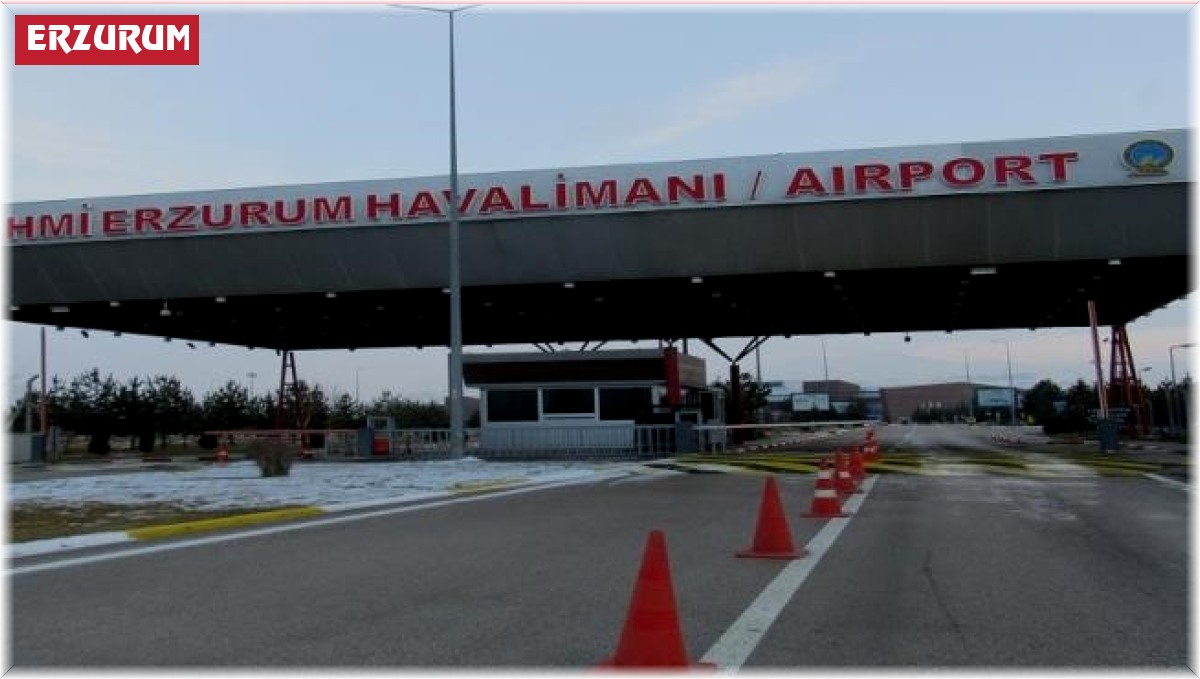 Erzurum'da bir ayda 653 uçuş ile 94 bin 314 kişi uçtu