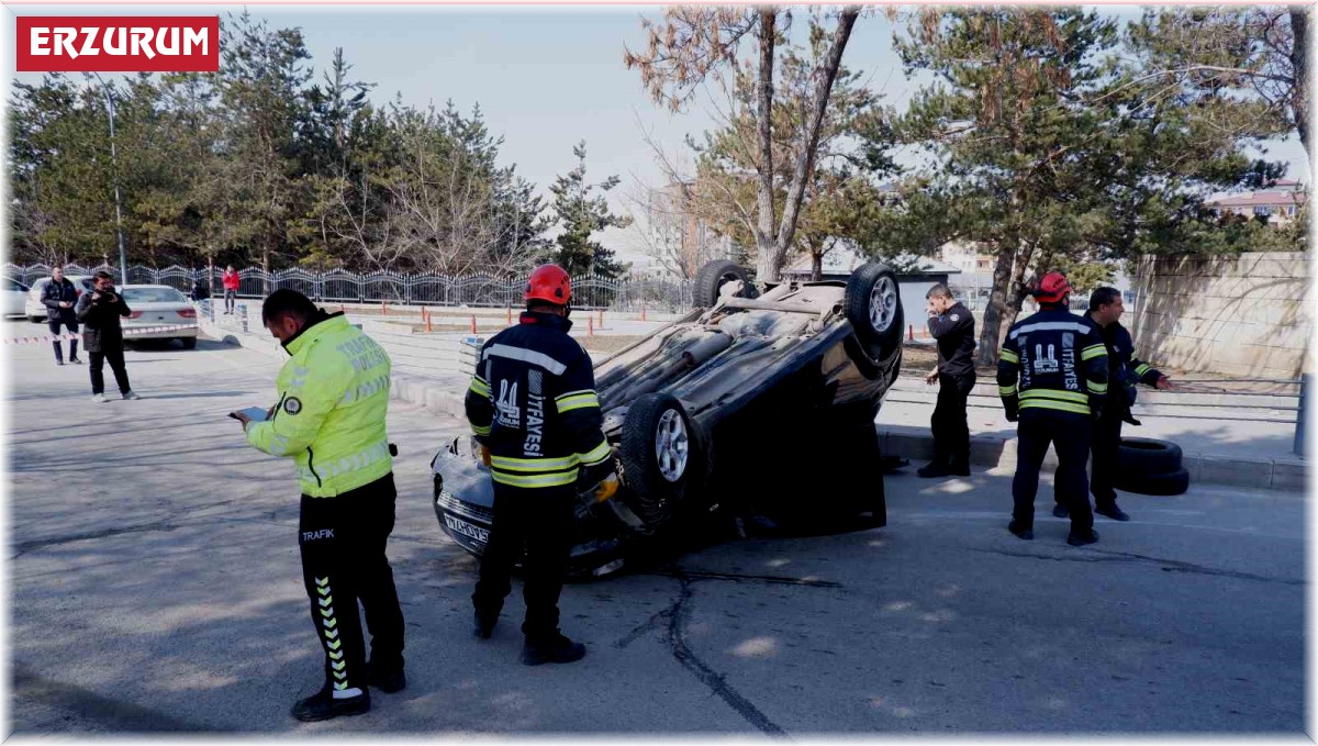 Erzurum'da bir ayda 78 trafik kazası