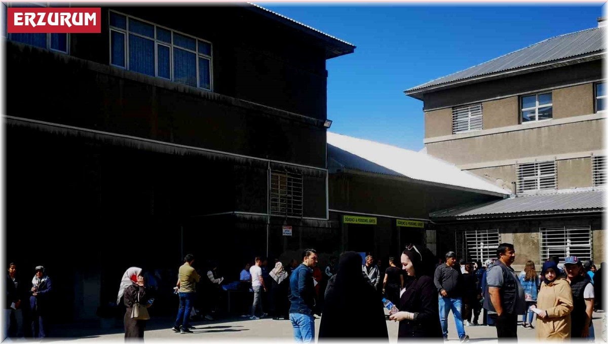 Erzurum'da büyük sınav maratonu başladı