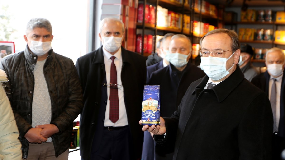 Erzurum'da ÇAYKUR'un satış mağazası açıldı