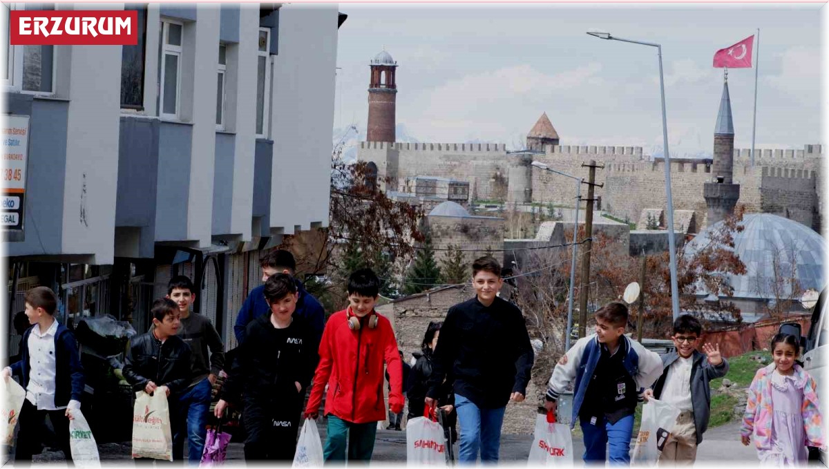 Erzurum'da çocukların vazgeçemediği bir gelenek: Arafalık