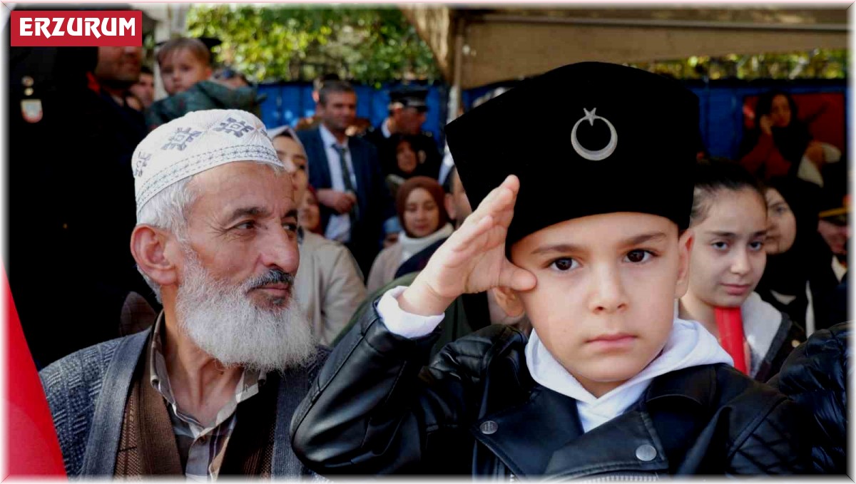 Erzurum'da Cumhuriyet Bayramı coşkusu