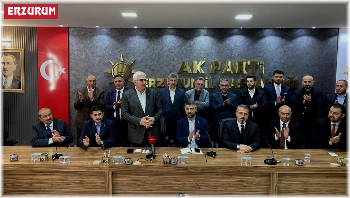 Erzurum'da DEVA Partisi'nden AK Parti'ye katılım