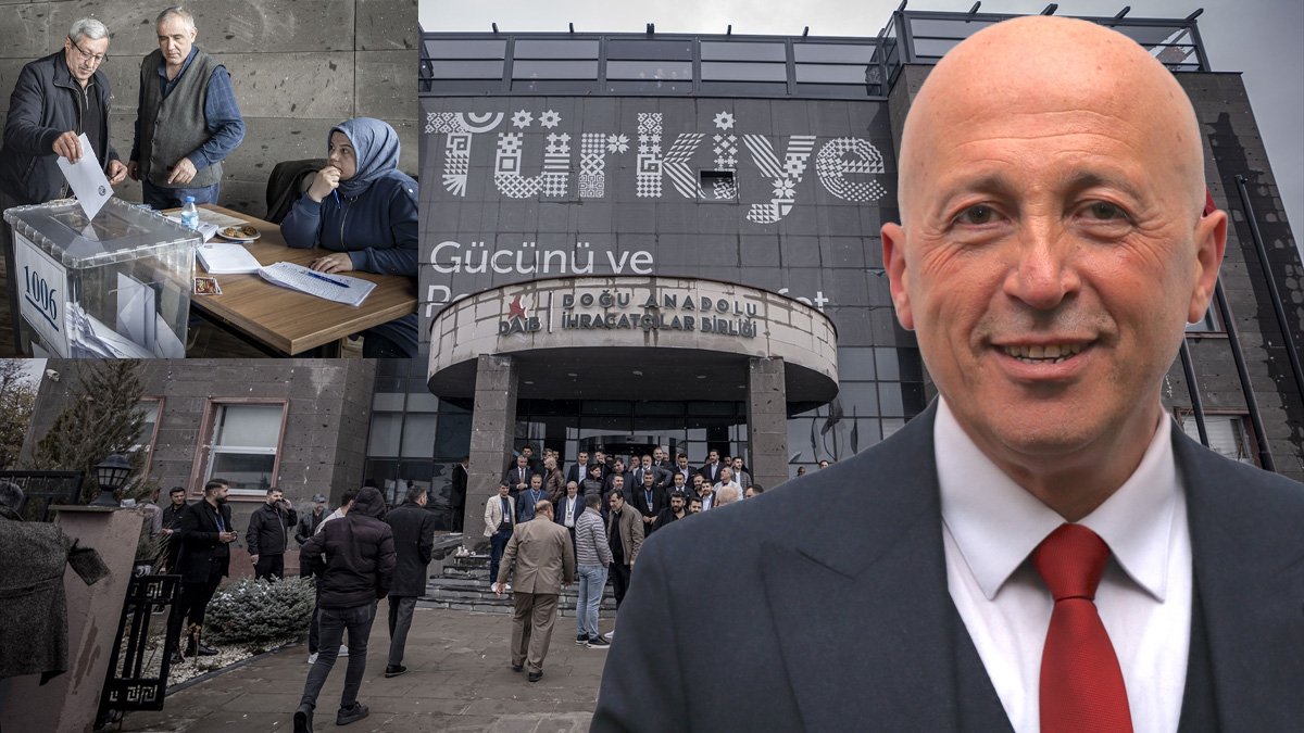 Erzurum'da Doğu Anadolu İhracatçılar Birliği’nde seçimi Ömer Madırlı kazandı