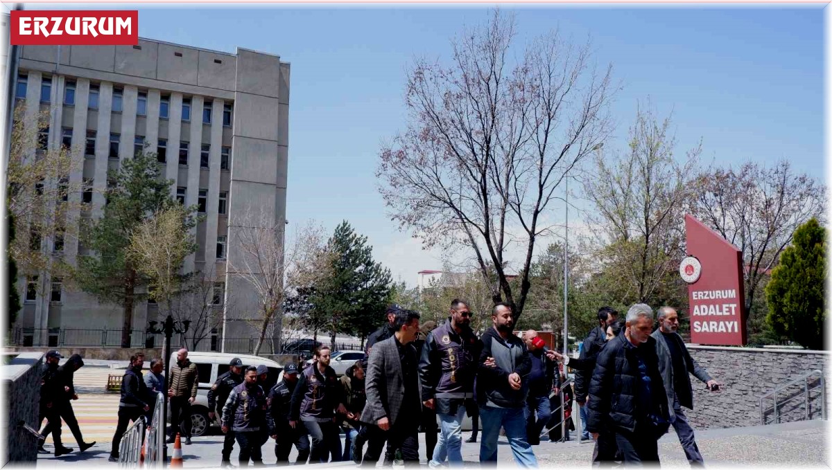 Erzurum'da dolandırıcı çetesi çökertildi, 22 şahıs gözaltına alındı