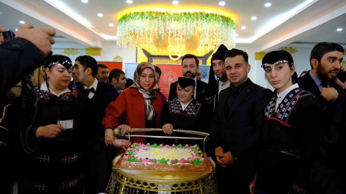 Erzurum'da dünya engelliler günü etkinliği