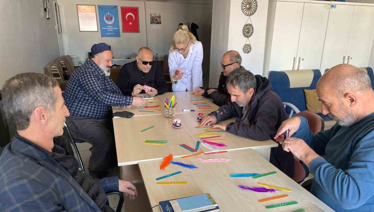 Erzurum'da engellilere "Üreten Eller" projesi