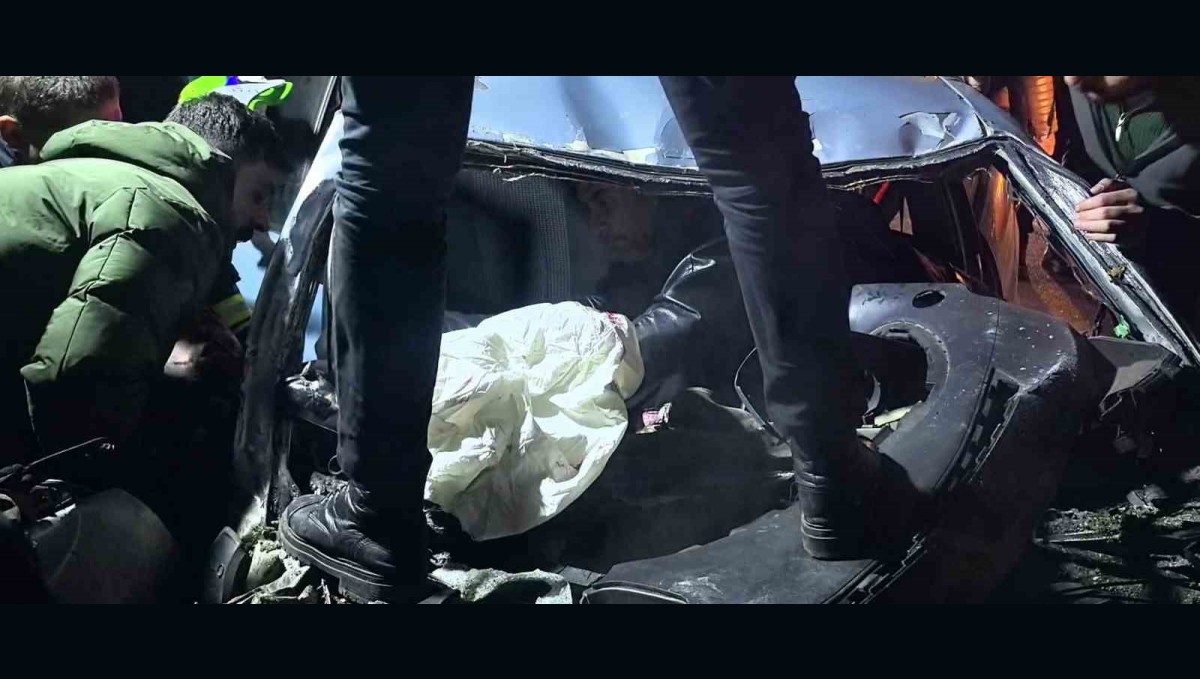 Erzurum'da feci kaza: 1 ölü 2 yaralı