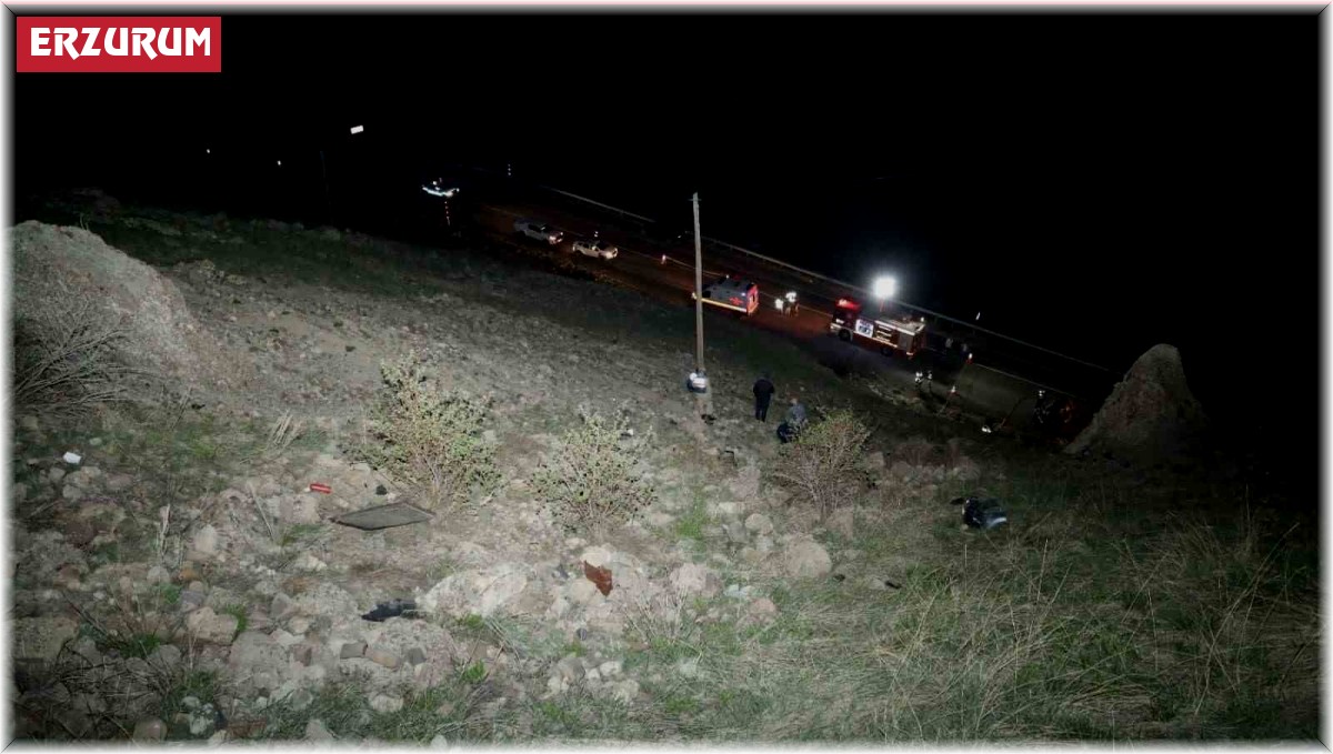 Erzurum'da feci kaza: 3 ölü, 2 yaralı