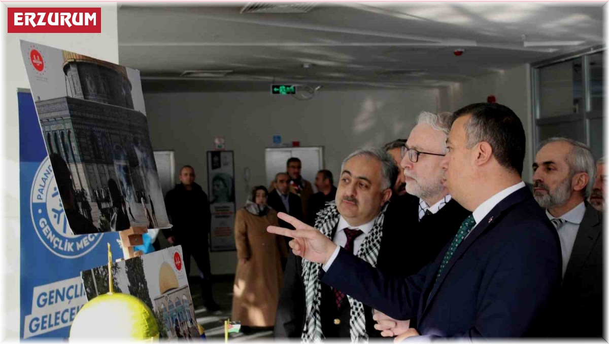 Erzurum'da "Filistin Bizim Neyimiz" konusu konuşuldu