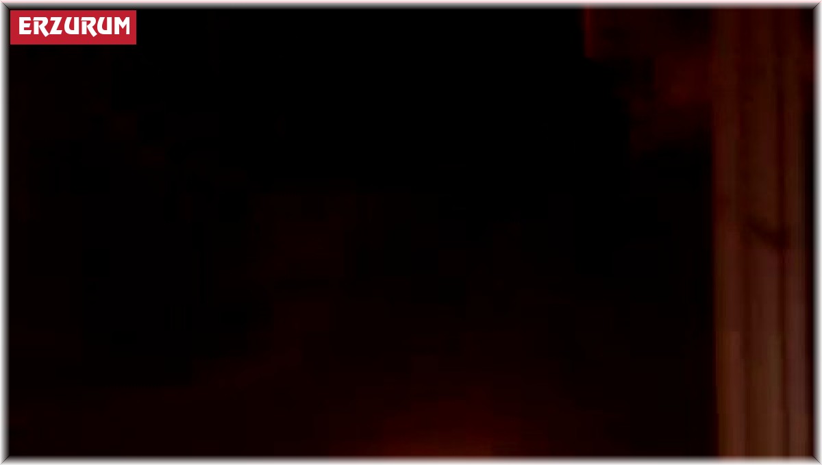 Erzurum'da geceyi aydınlatan göktaşı cep telefonu kamerasına yansıdı