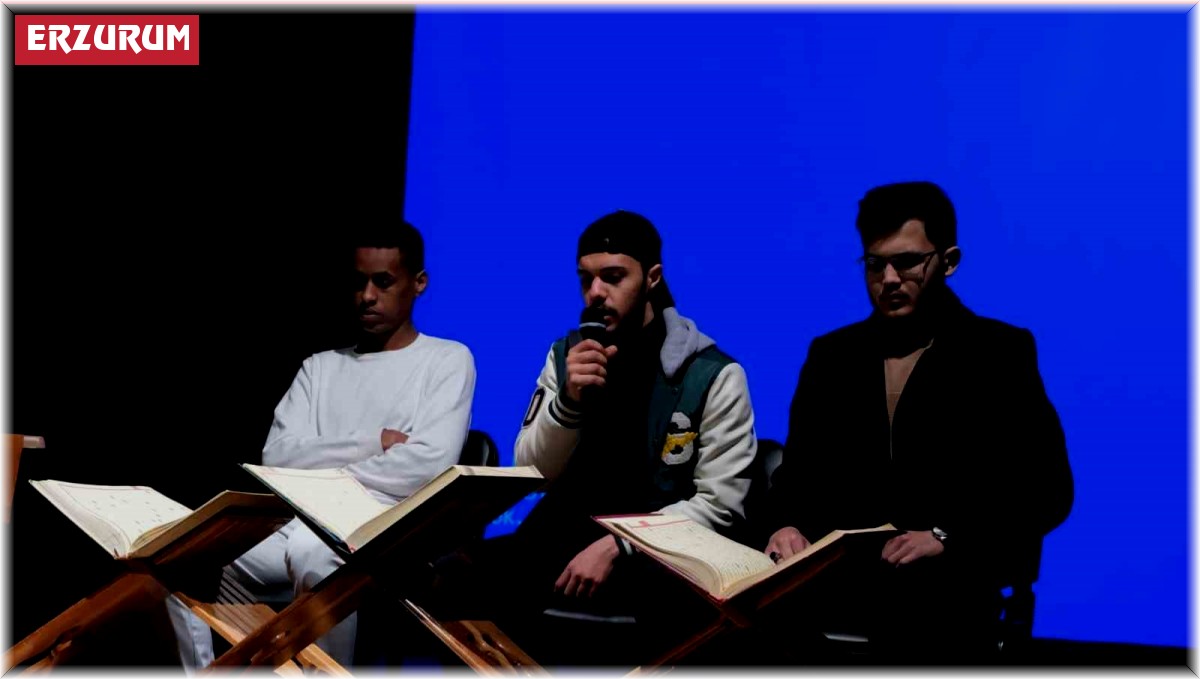 Erzurum'da hadis ezberleme ve Kur'an-ı Kerim ziyafeti