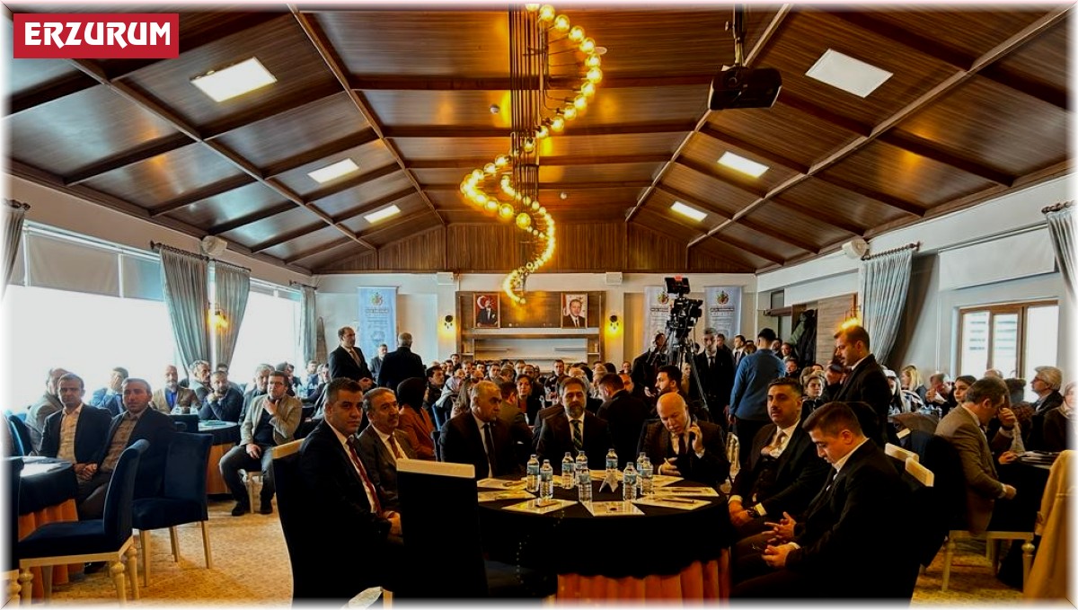 Erzurum'da iklim değişikliğinin oluşturabileceği olumsuzluklar hakkında çalıştay düzenlendi