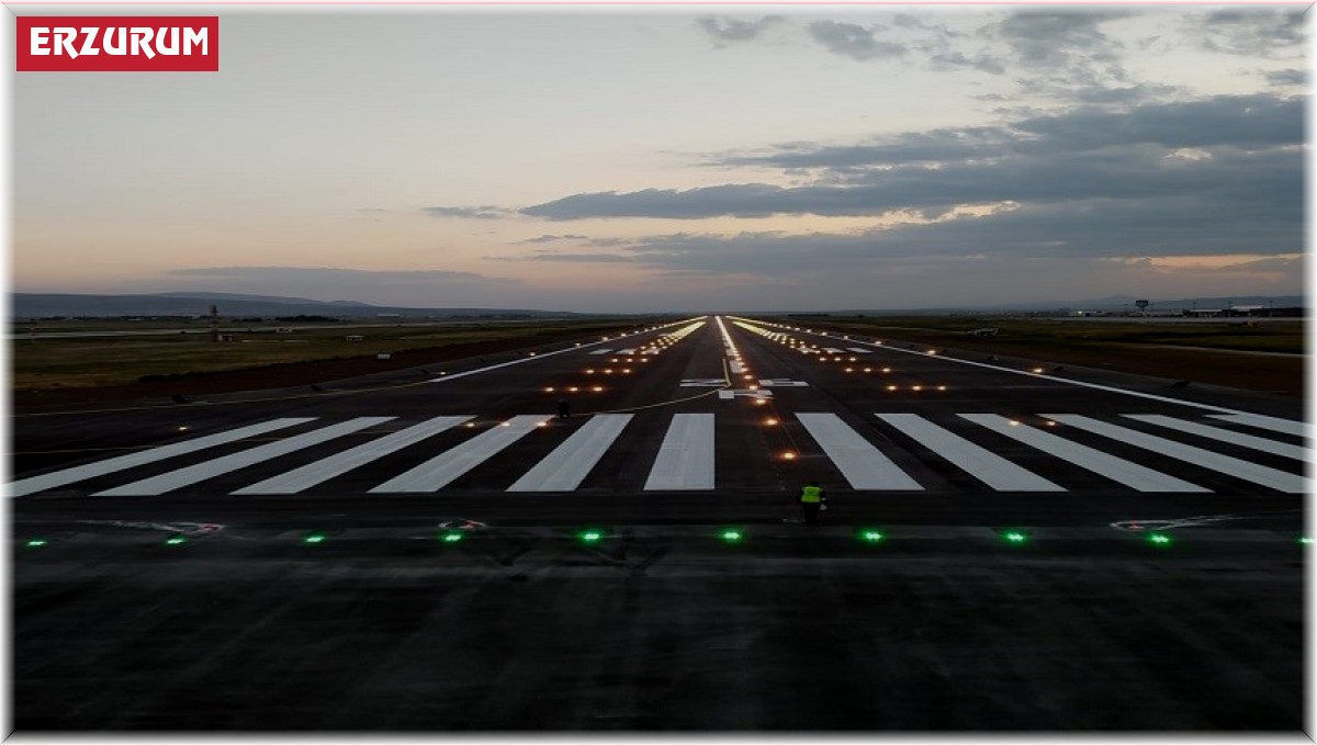 Erzurum'da ilk çeyrekte 297 bin 731 yolcu uçtu