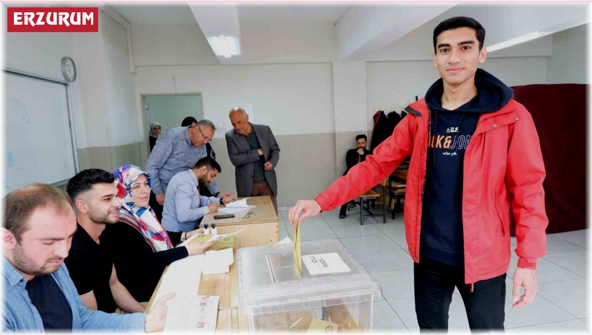 Erzurum'da ilk oylar kullanıldı
