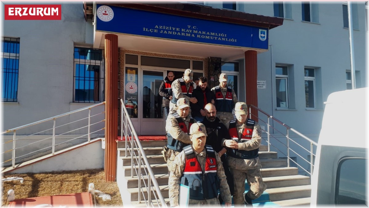 Erzurum'da işyerinden 250 bin TL değerinde malzeme çalan hırsızlar yakalandı